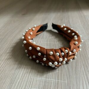 Rust Satin Handband